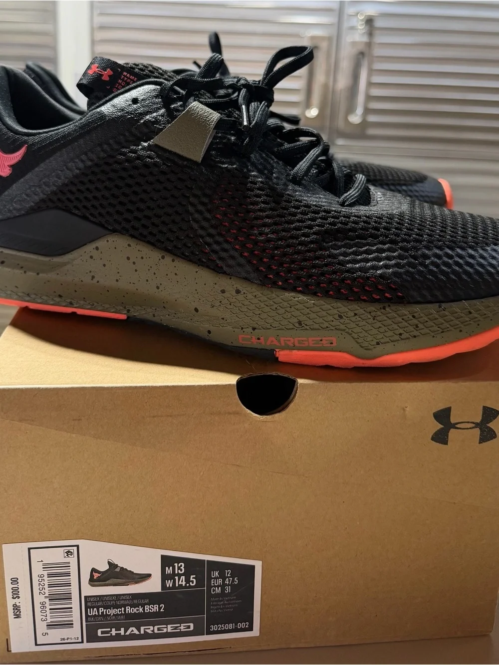 Under Armour breathable mesh
